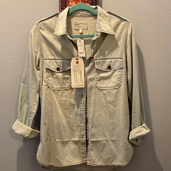 Current/Elliott Tops - 🆕 🌼Current/Elliott “Perfect Shirt” Button Down